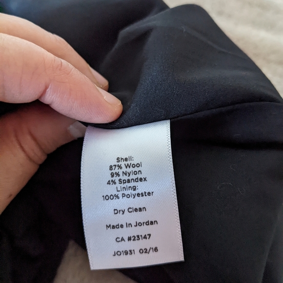 Talbots Dark Grey Wool Pencil Skirt Size 4 - Picture 2 of 11